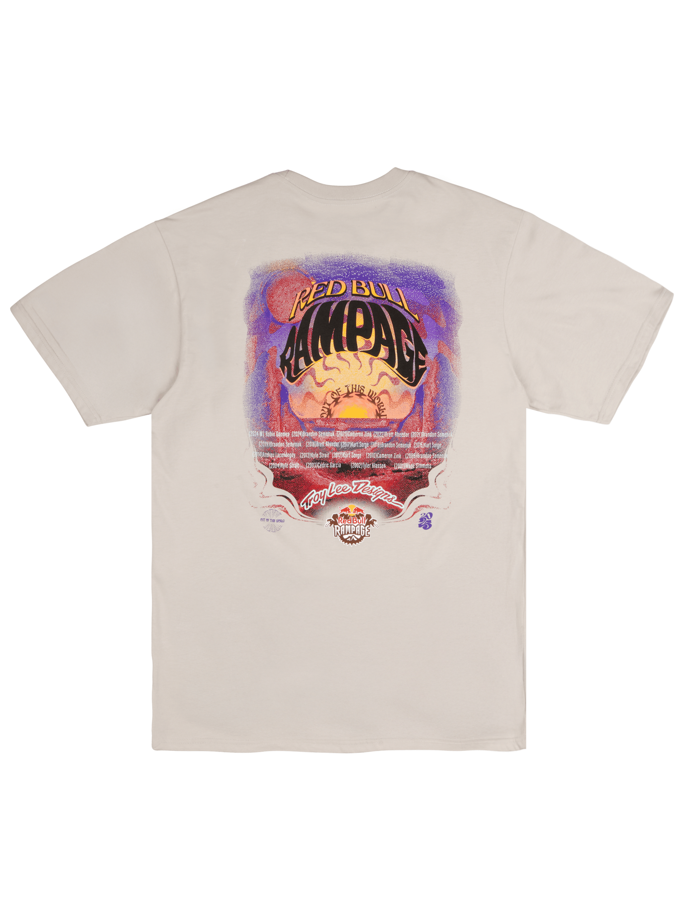 Red Bull Rampage x Troy Lee Designs Valley of Gods T-Shirt | Red