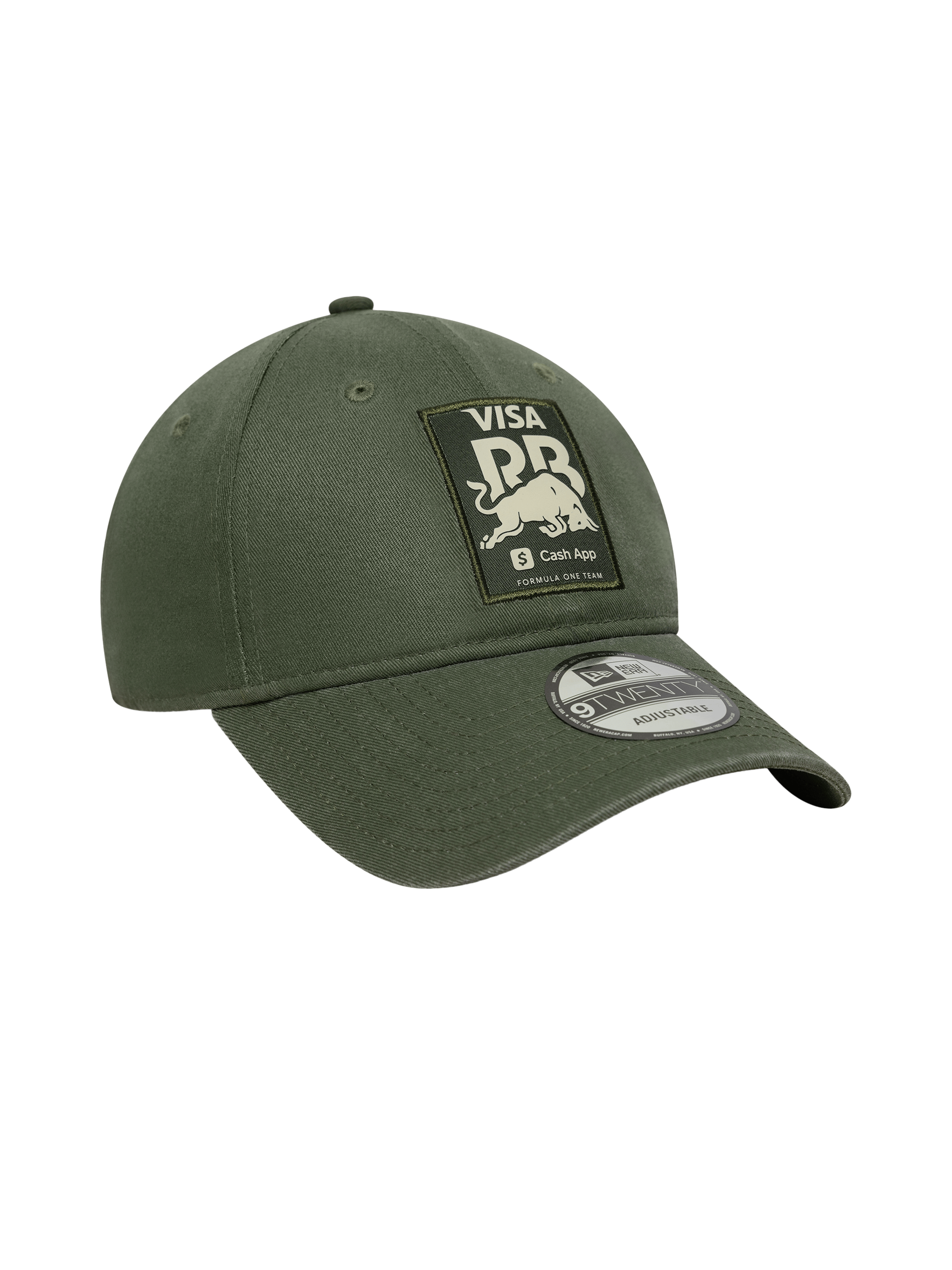 Visa Cash App Racing Bulls New Era 9Twenty Dark Green Hat | Red