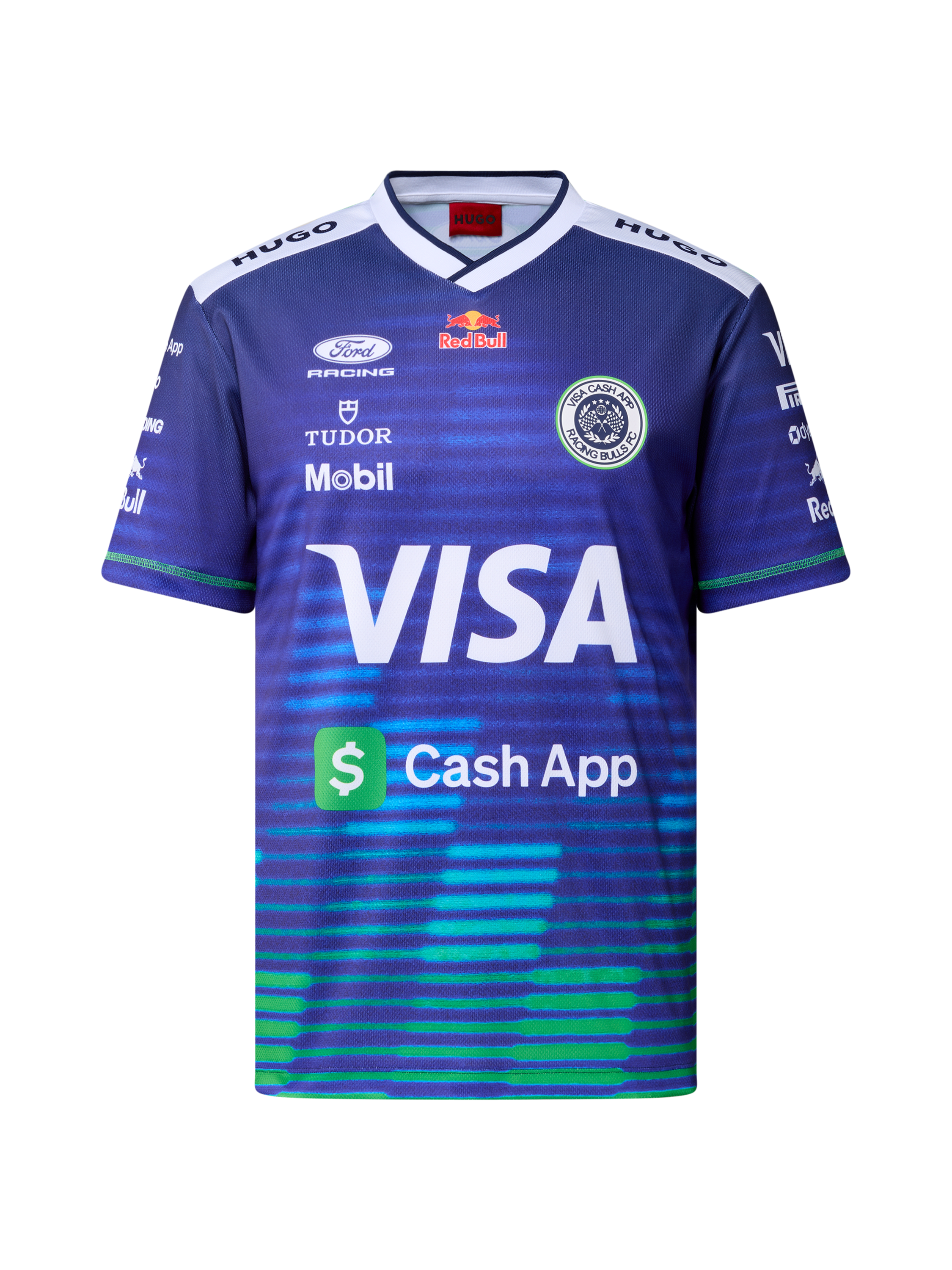Visa Cash App Racing Bulls FC Liam Lawson Replica Barcelona Jersey
