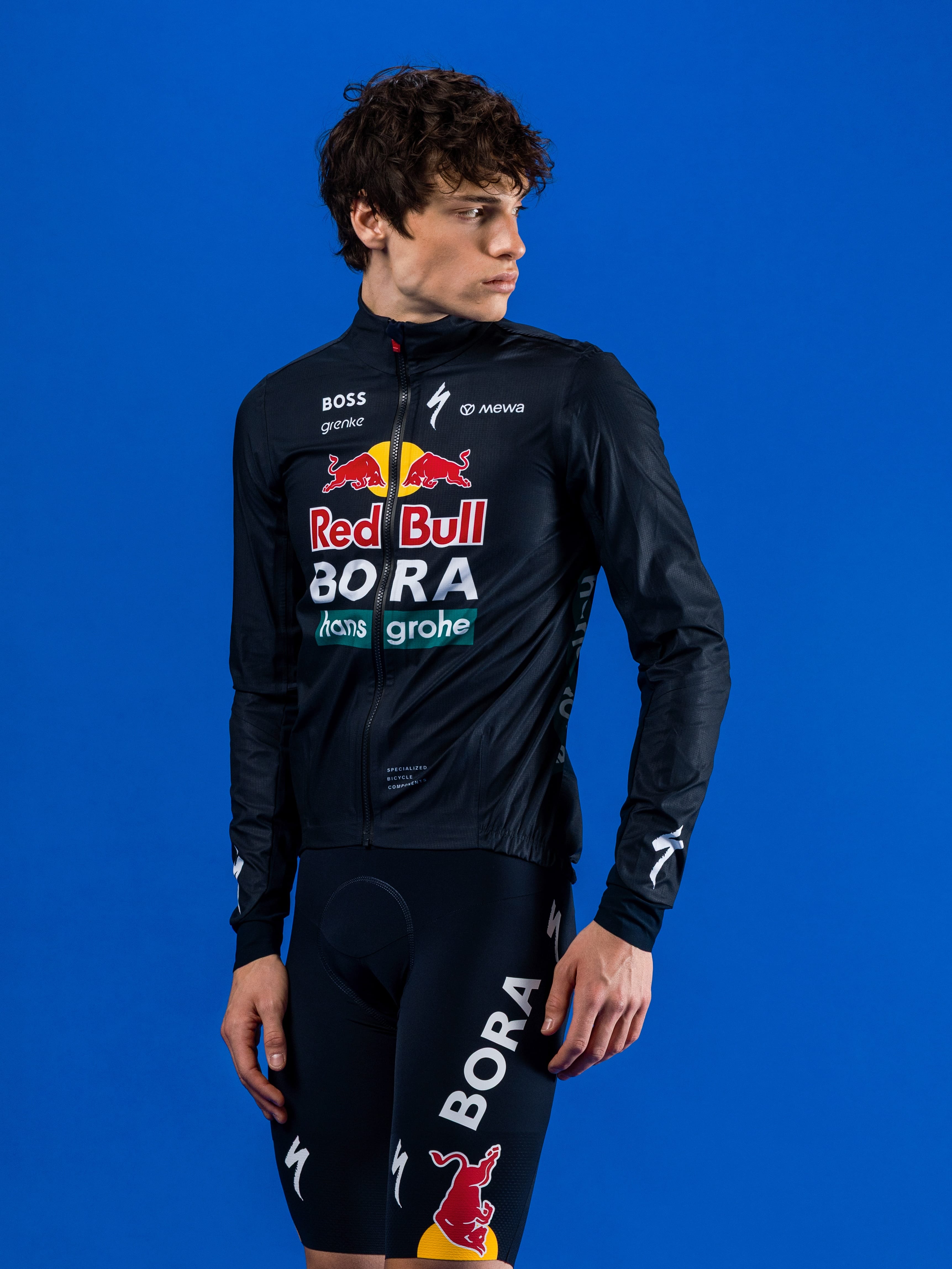 Red Bull BORA hansgrohe SPECIALIZED Rain Jacket - Size: S