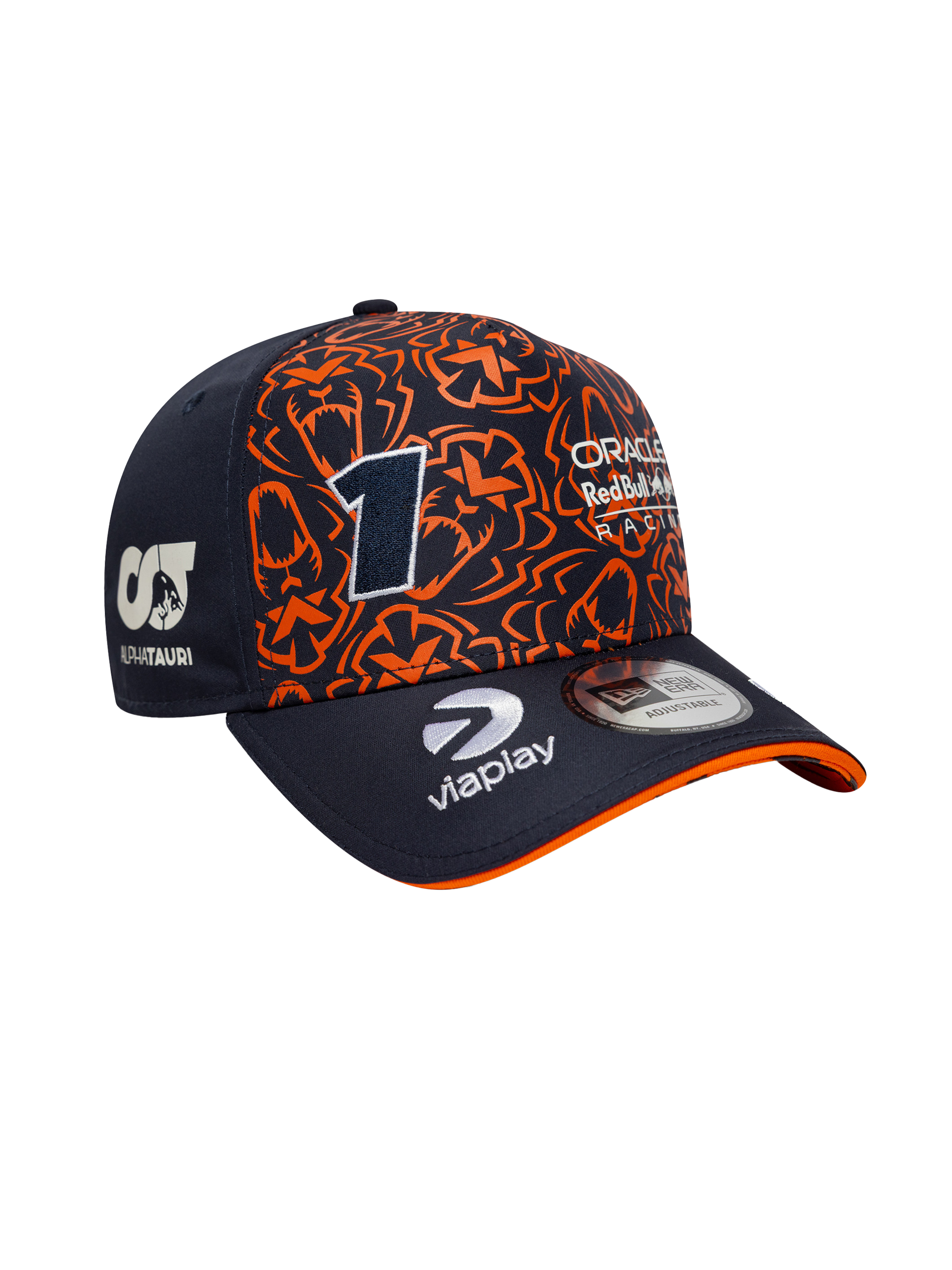 Oracle Red Bull Racing New Era Max Verstappen Orange Lion Hat 2025