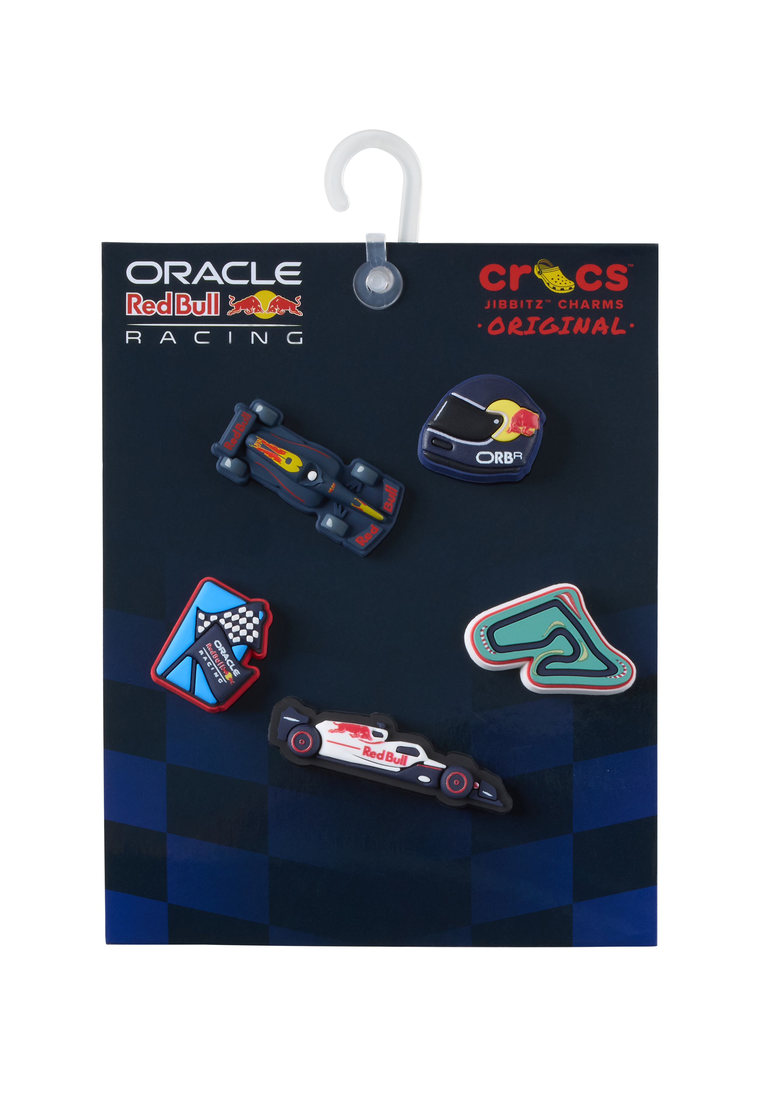 Oracle Red Bull Racing x Crocs Jibbitz 5-Pack | Red Bull Shop US