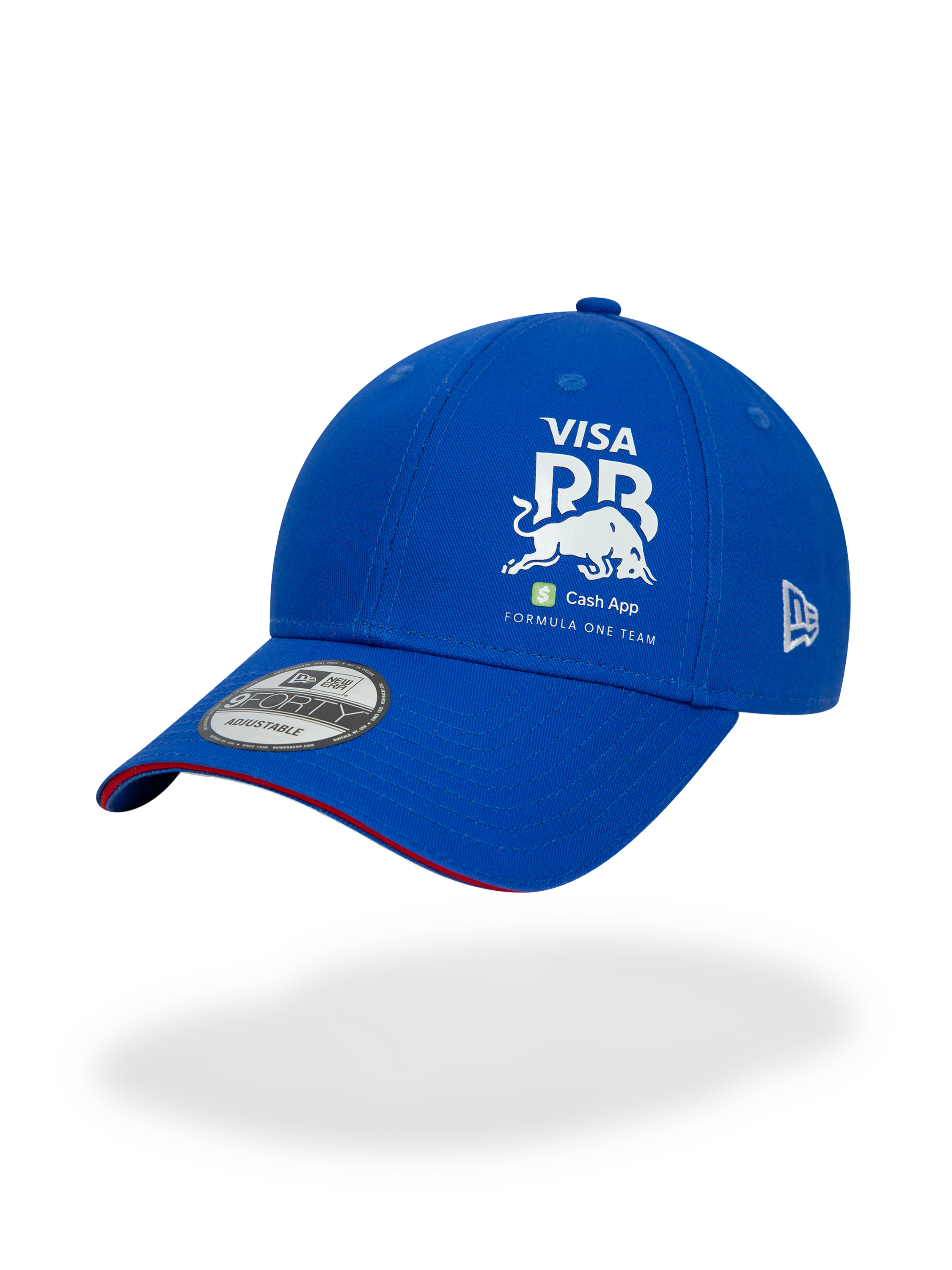 Visa Cash App RB New Era 9FORTY Flawless Replica Hat | Red