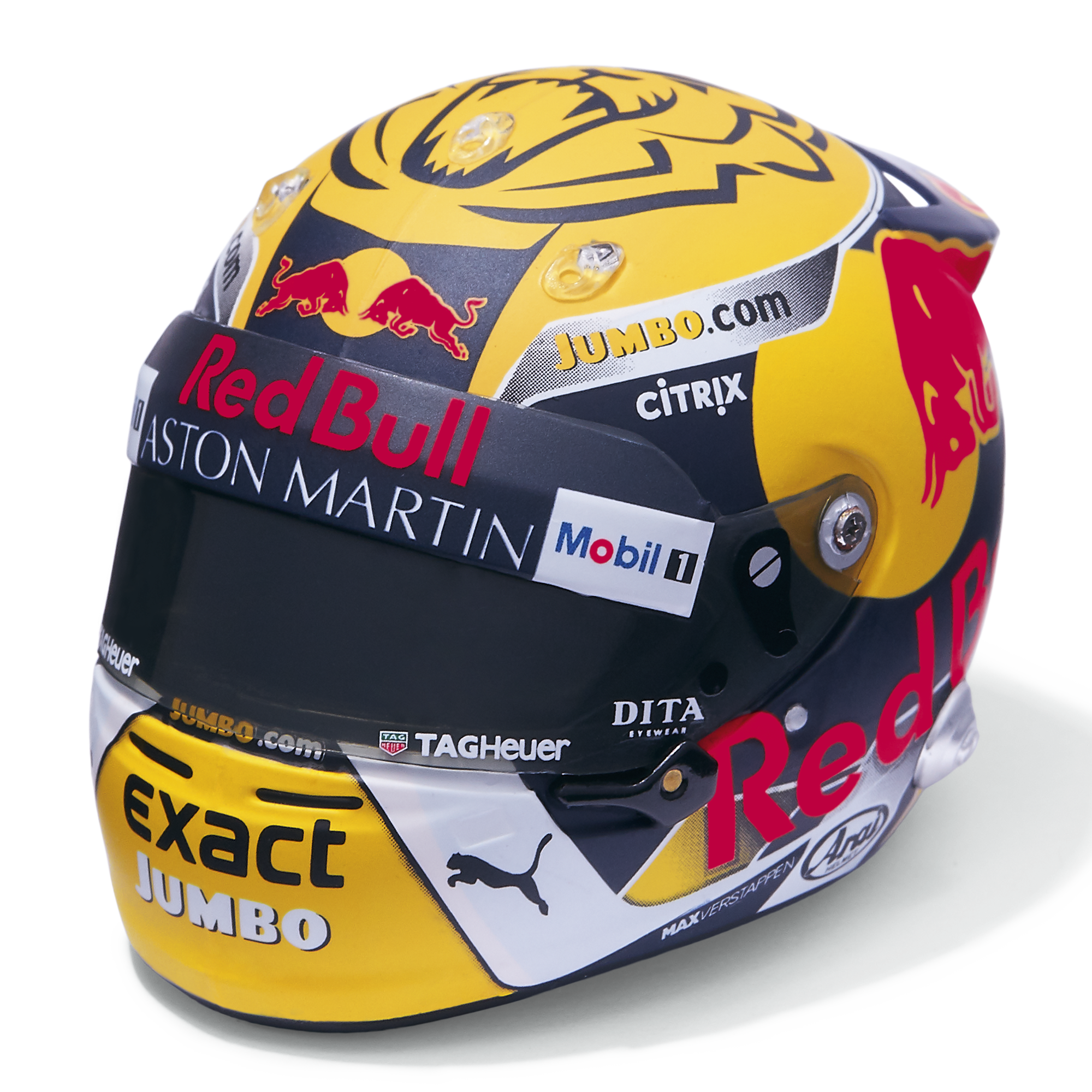 Oracle Red Bull Racing Max Verstappen Austria GP 1 5 Mini Helmet