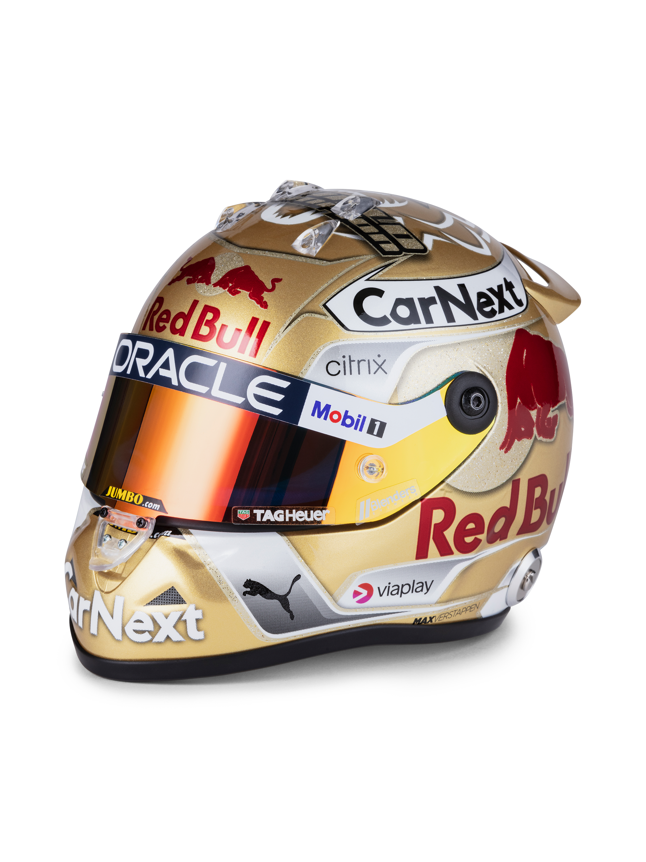 レッドブル フェルスタッペン 1/2 ヘルメット 2022年ver レッドブル フェルスタッペン 1/2 ヘルメット 2022年ver