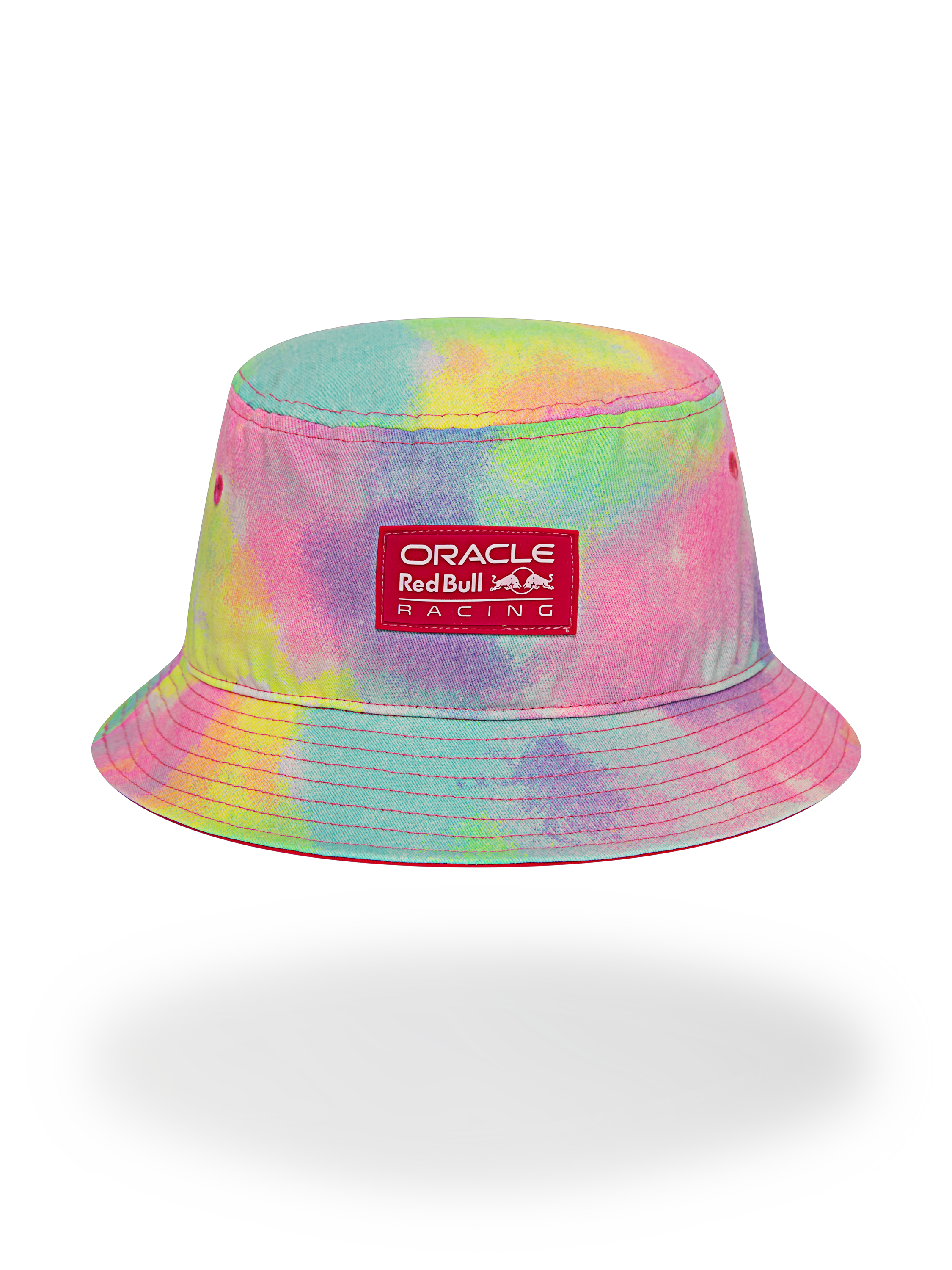Oracle Red Bull Racing New Era Tie-Dye Denim Bucket Hat Oracle Red Bull Racing New Era Tie-Dye Denim Bucket Hat