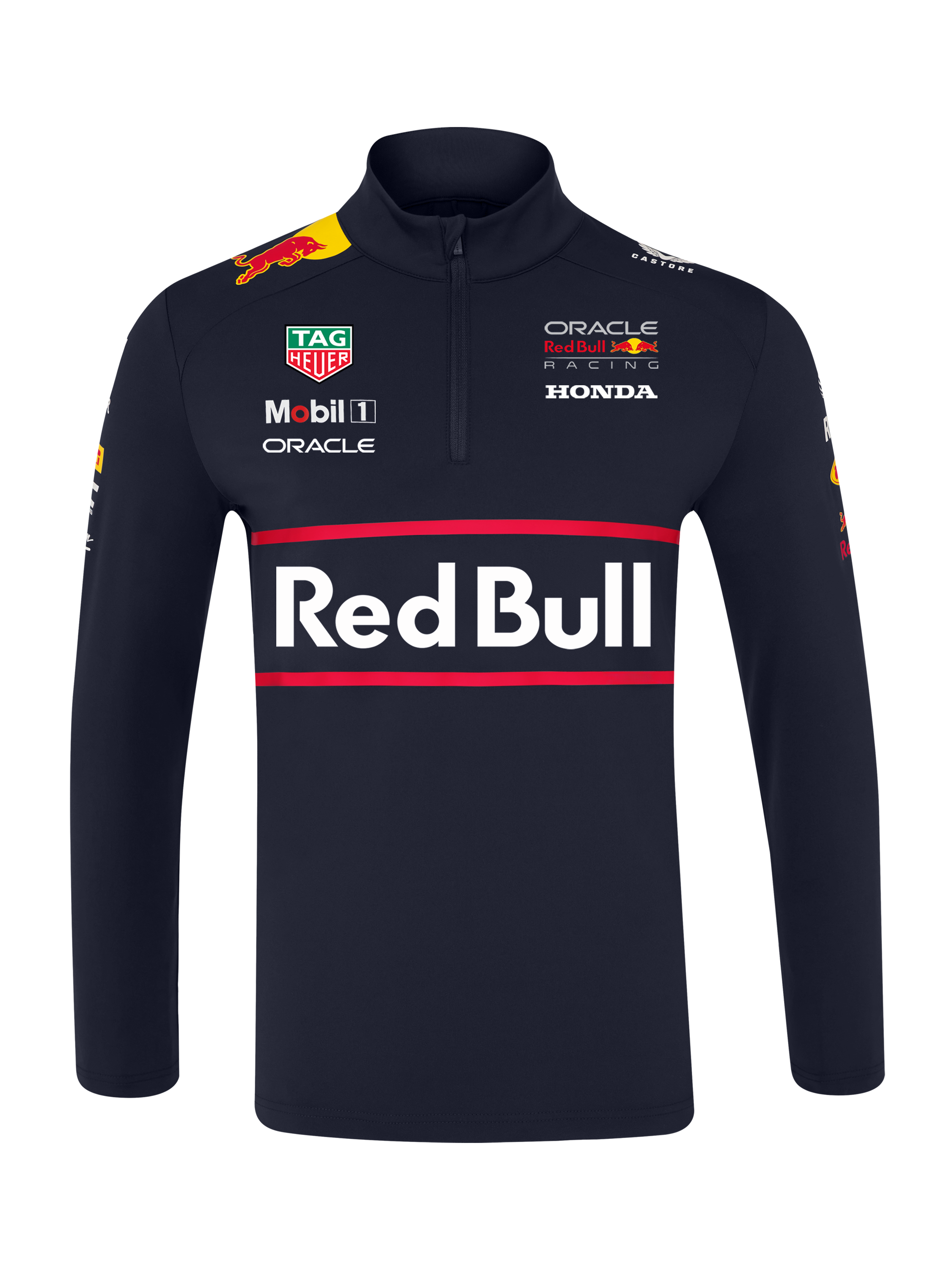 ＲＥＤＢＵＬＬＢＯＲＡワンピースウェア Oracle Red Bull Racing Replica Quarter Zip Sweatshirt | Red Bull