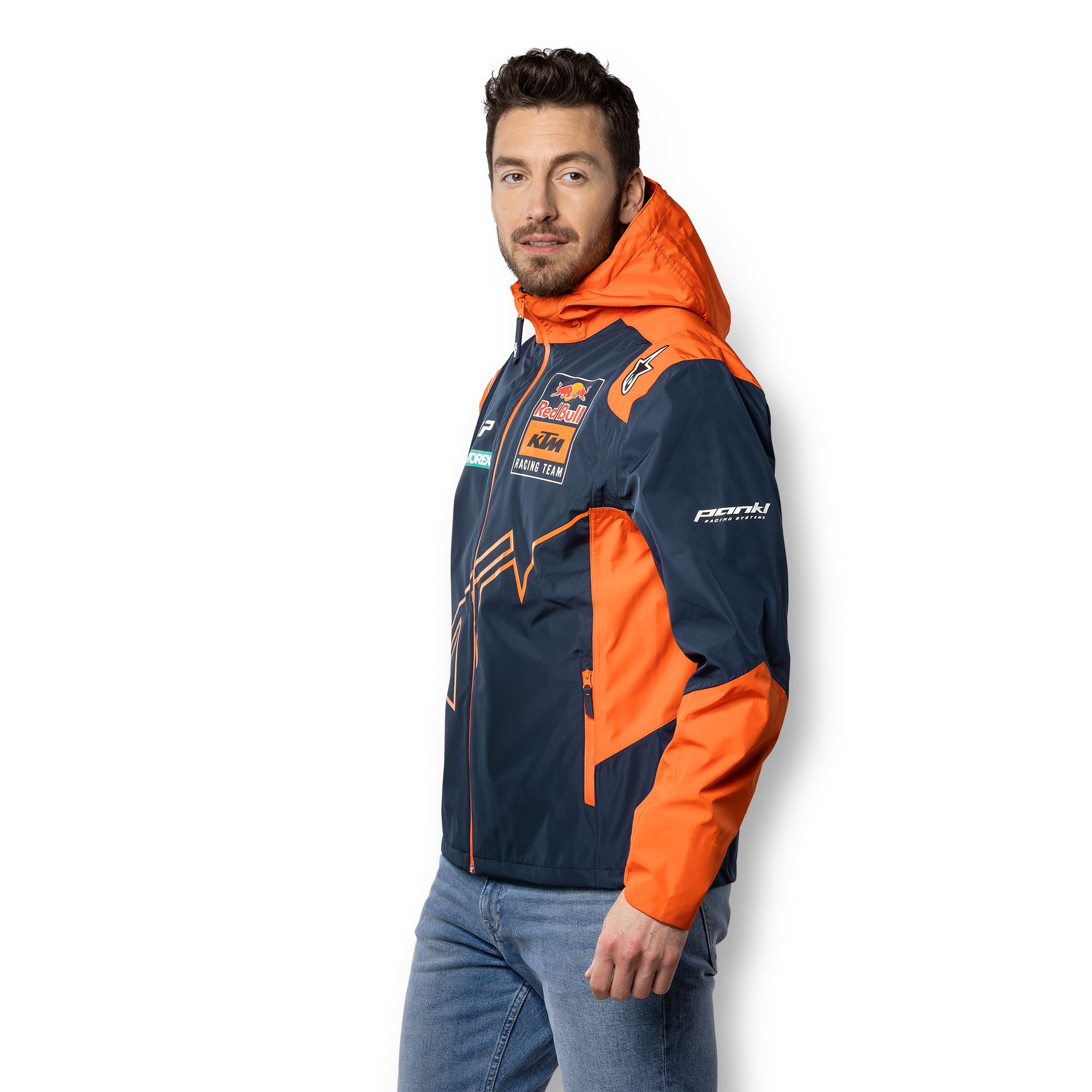 Red sales bull windbreaker