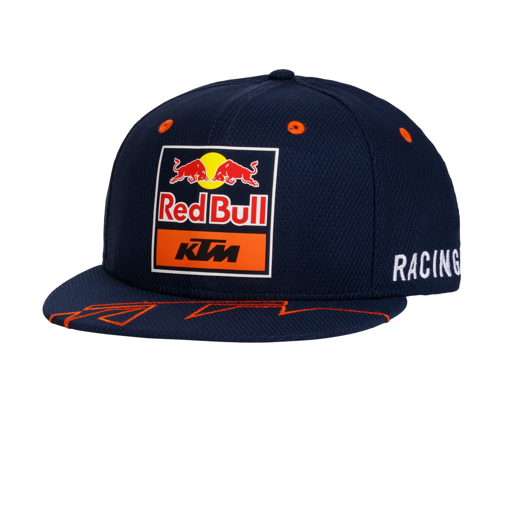 Red KTM Racing Team New Era Official Teamline Flat Hat