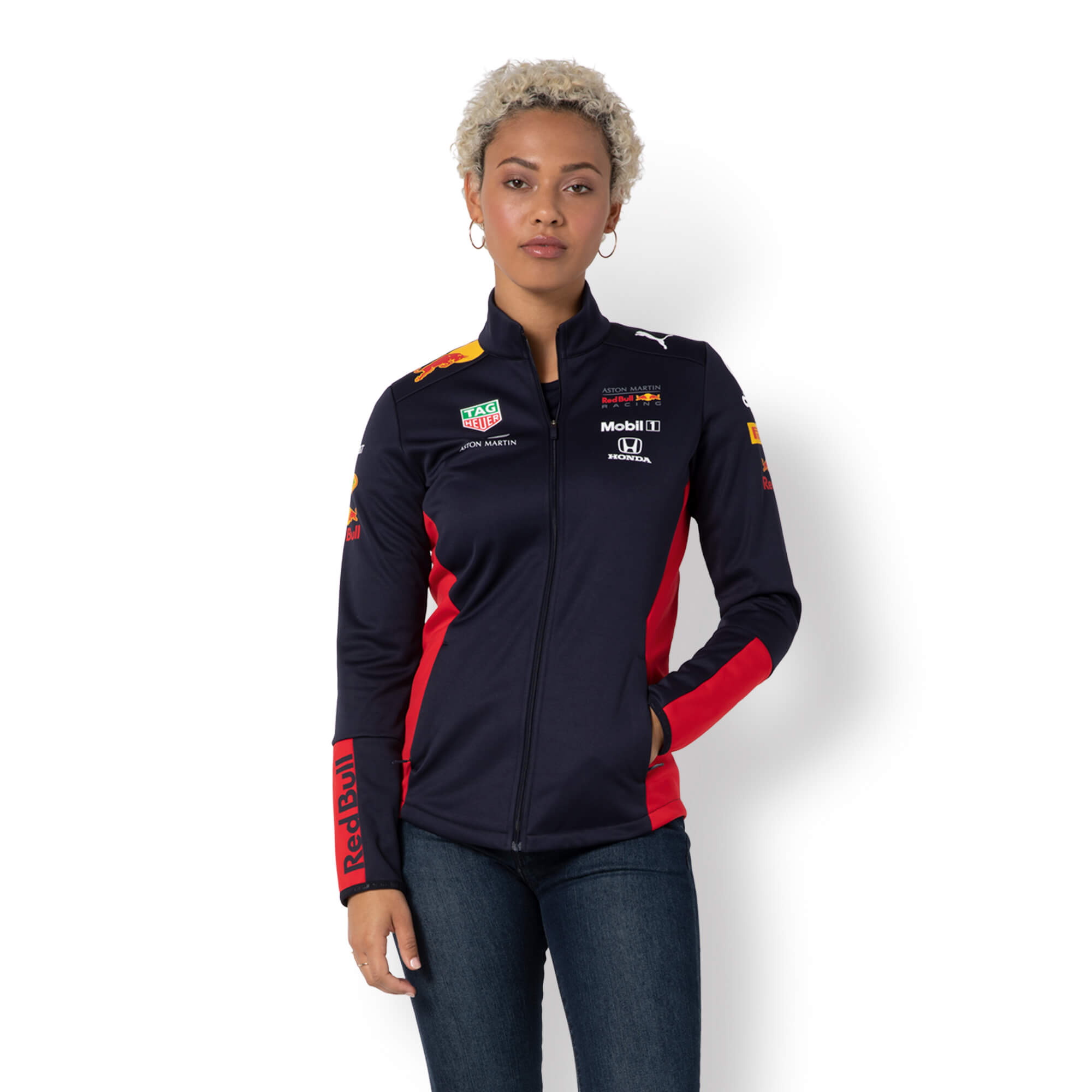 Red Bull Racing Womens Official Teamline Softshell Jacket
