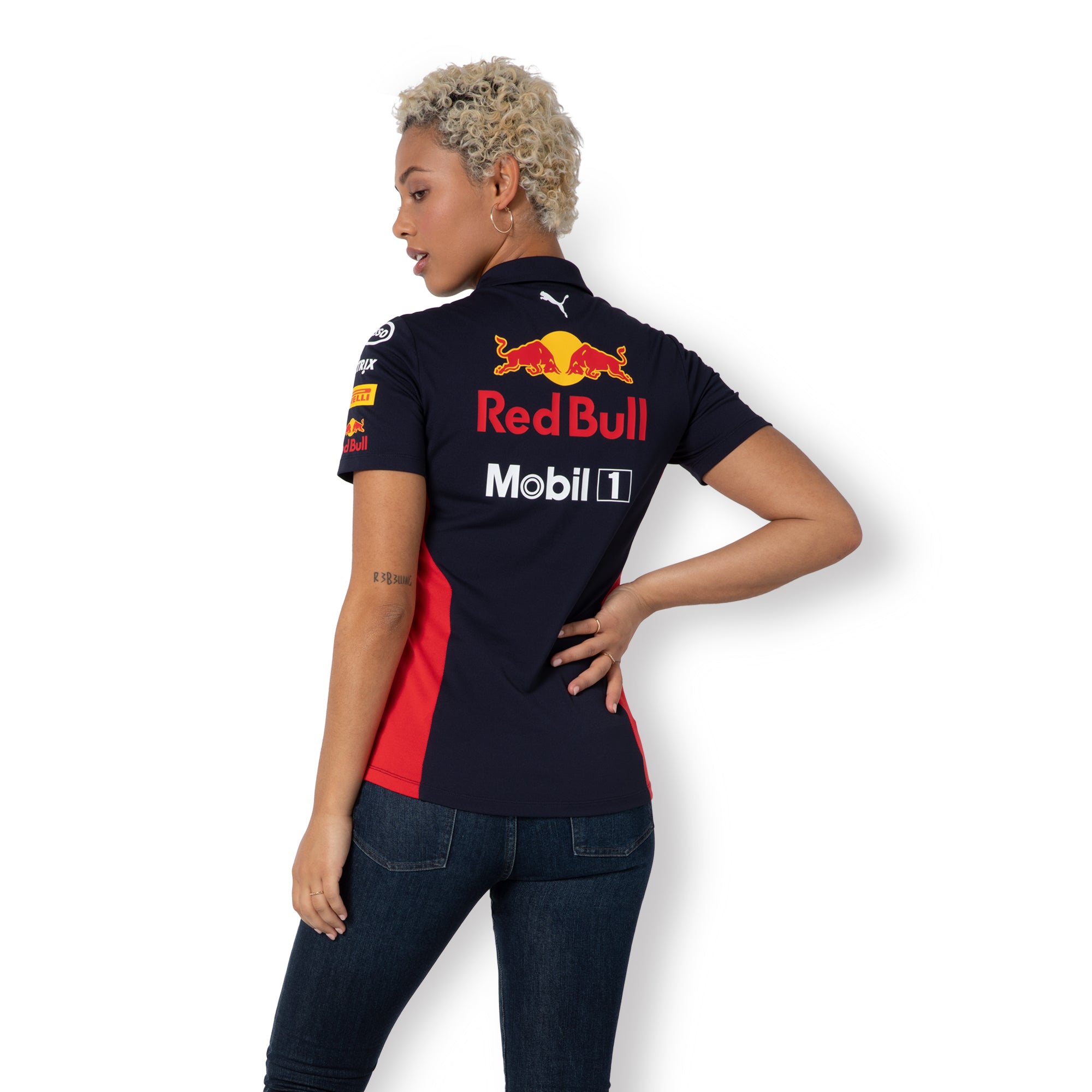 Spiller skak Sanctuary Insister Red Bull Racing Women's Official Teamline Polo Shirt