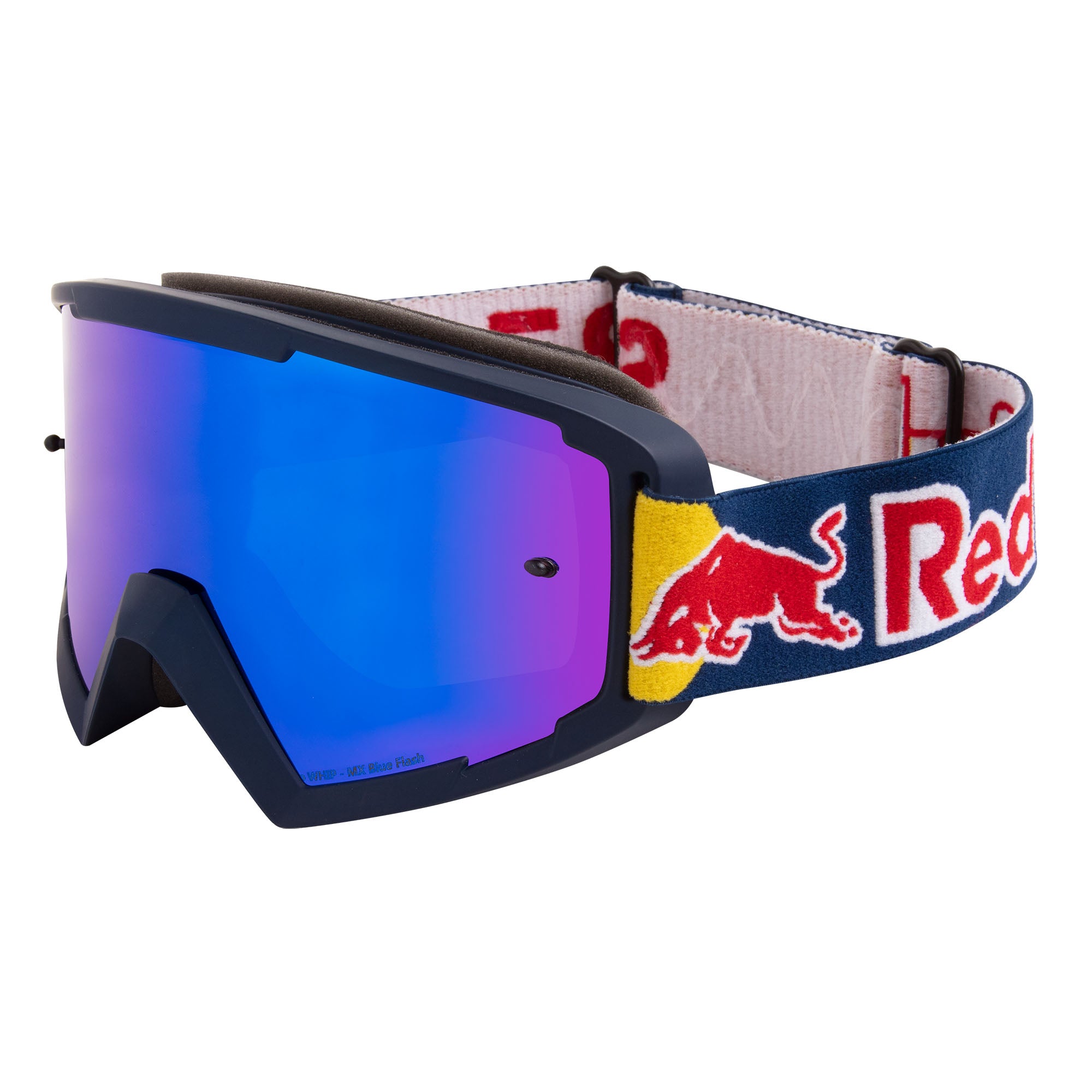 Red Bull Spect MX/MTB Google+Nose Guard Whip Yellow Clear Flash