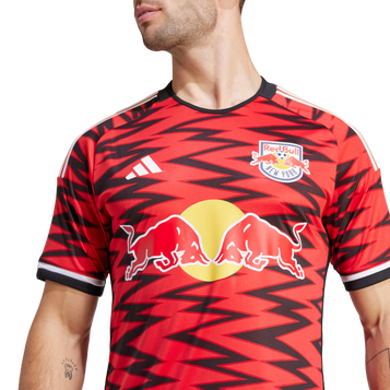 1623 BULL Photogenic SG RED レッド New York Red Bulls 25/26 Home Authentic Jersey | Red Bull