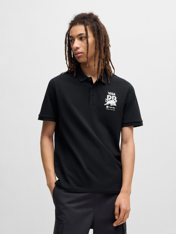 FCRB EMBLEM POLO 25SS XL 最安値 黒 ポロ F.C.R.B. - FCRB EMBLEM POLO 25SS XL 最安値 黒 ポロ →の通販 by