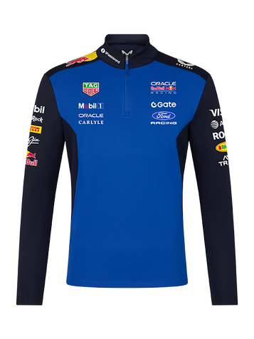 Oracle Red Bull Racing Replica Half-Zip Sweatshirt | Red Bull Shop US