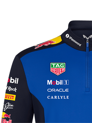Oracle Red Bull Racing Replica Half-Zip Sweatshirt | Red Bull Shop US