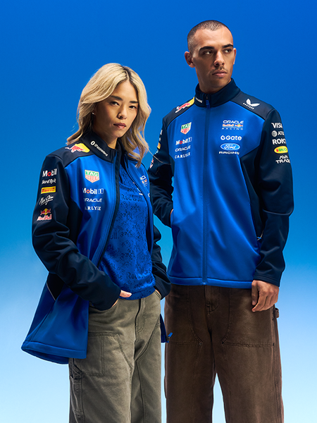 Oracle Red Bull Racing Replica Softshell Jacket | Red Bull Shop US