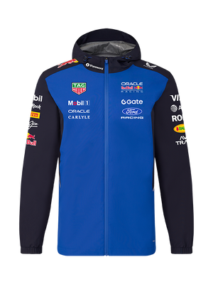 Oracle Red Bull Racing Replica Rain Jacket | Red Bull Shop US