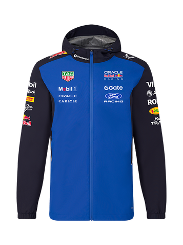 Oracle Red Bull Racing Replica Rain Jacket | Red Bull Shop US Oracle Red Bull Racing Replica Rain Jacket | Red Bull Shop US