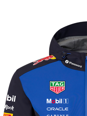 Oracle Red Bull Racing Replica Rain Jacket | Red Bull Shop US