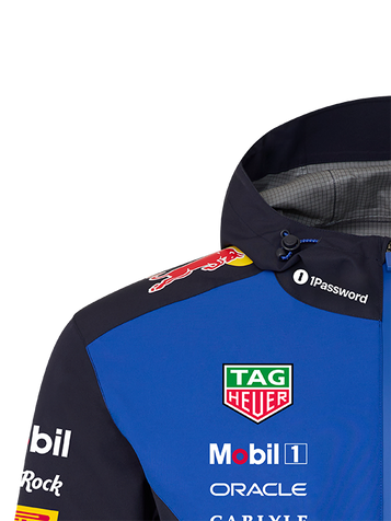 Oracle Red Bull Racing Replica Rain Jacket | Red Bull Shop US