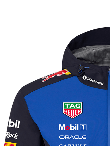 Oracle Red Bull Racing Replica Rain Jacket | Red Bull Shop US Oracle Red Bull Racing Replica Rain Jacket | Red Bull Shop US