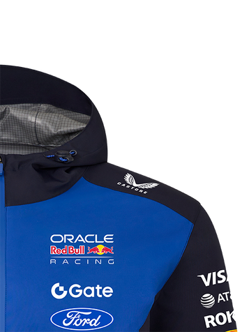 Oracle Red Bull Racing Replica Rain Jacket | Red Bull Shop US