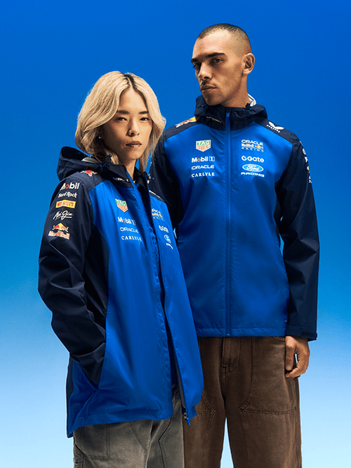 Oracle Red Bull Racing Replica Rain Jacket | Red Bull Shop US