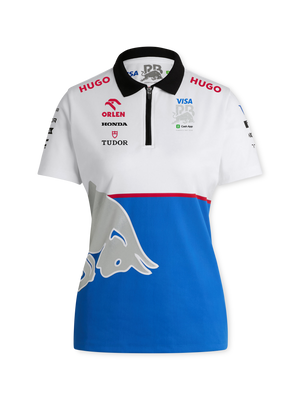 Visa Cash App Racing Bulls Women's Replica Polo Red Bull Shop US