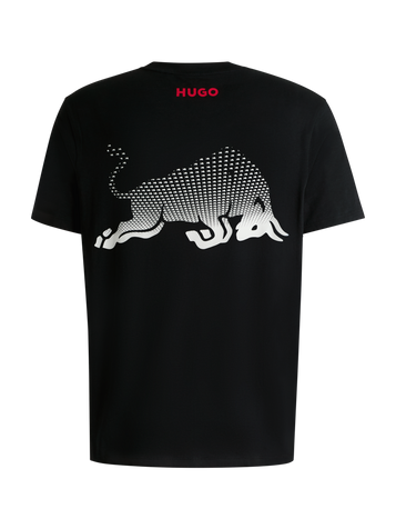 HUGO BOSS x Visa Cash App ロゴ Tシャツ Visa Cash App RB - 2024 Large Logo T-Shirt (Black)