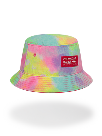 Oracle Red Bull Racing New Era Tie-Dye Denim Bucket Hat
