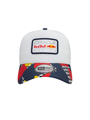 Newera■X ORACLE RED BULL SIZE CAP■送料込 Oracle Red Bull Racing New Era Abstract E-Frame Trucker Hat