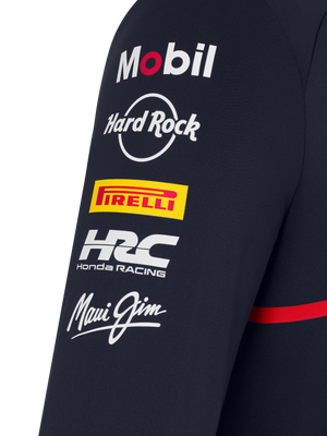 Oracle Red Bull Racing Replica Quarter Zip Sweatshirt | Red