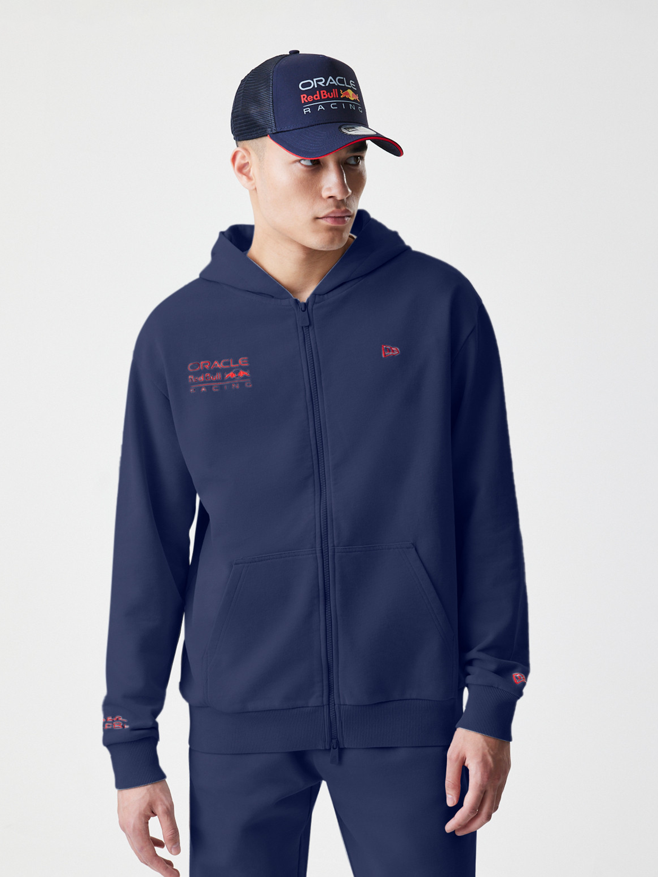 Oracle Red Bull Racing New Era Zip Hoodie | Red Bull Shop US