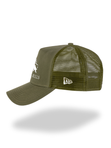 The Flying Bulls New Era Olive Trucker Hat | Red Bull Shop US